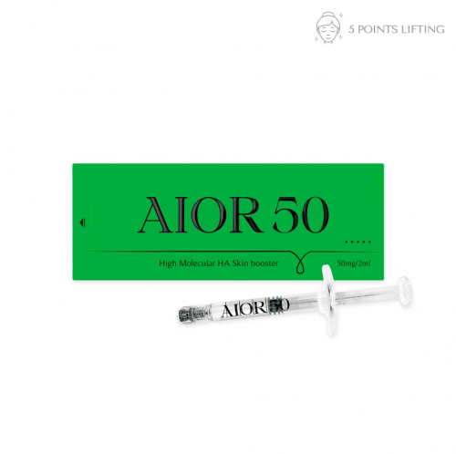 AIOR High Molecular HA 50mg/2ml*1sylinge , 5points lifting filler