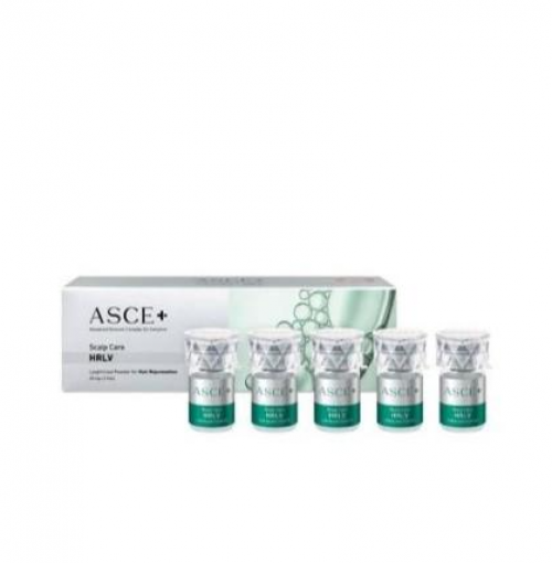 ASCE HRLV, Scalp Care and Anti Hair Loss ( 20mg X 1vial ) X 5 Sets / Box